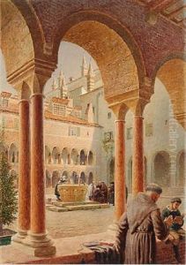 From The Cloister Of The Cathedral Of Verona