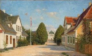 Summer Day At Fredensborg Palace, Denmark