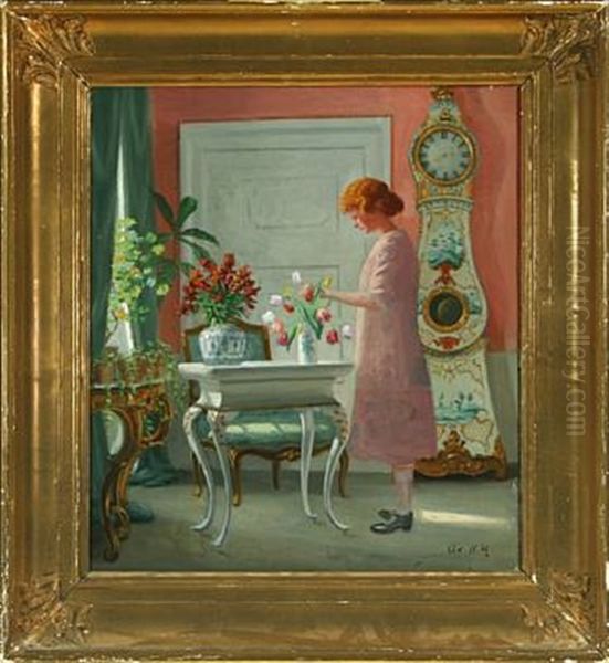 Interior With A Woman - view 1