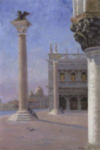 Markuspladsen I Venedig