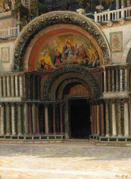 Entrance To Piazza San Marco, Venice - view 1