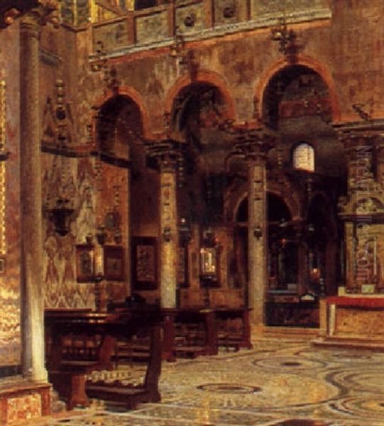 Hovedskibet I St. Marco, Venedit - view 1