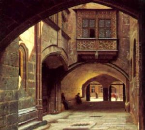 Gardexterior Fra Et Gotisk Hus I Nurnberg