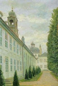 Fra Kavalerflojen Pa Fredensborg Slot Fra Kavalerflojen Pa Fredensborg Slot