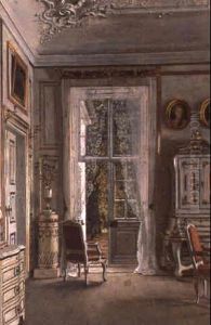 Frederiksborg by Adolf Heinrich Claus Hansen