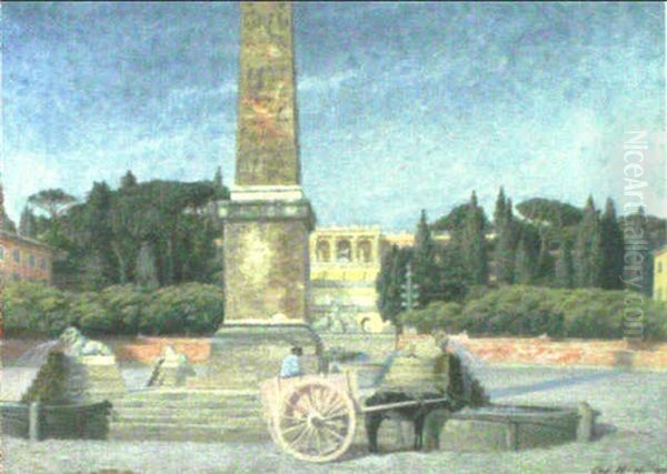 A Piazza, Rome - view 1