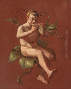 Faun by Constantin Hansen