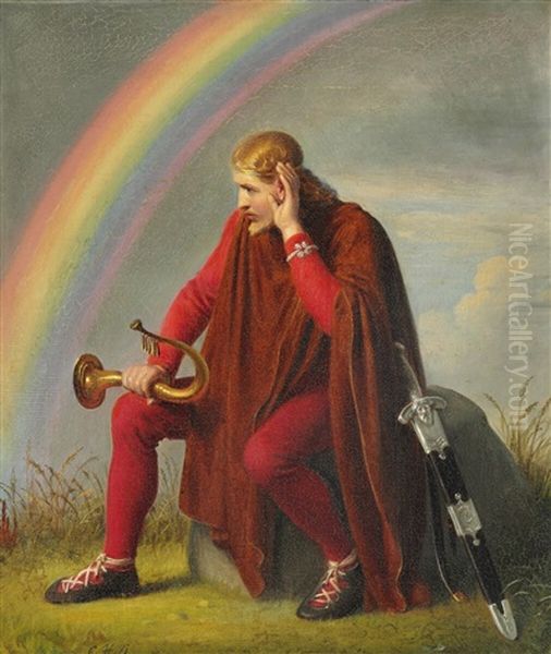 Heimdal Listening Next To Bifrost - view 1