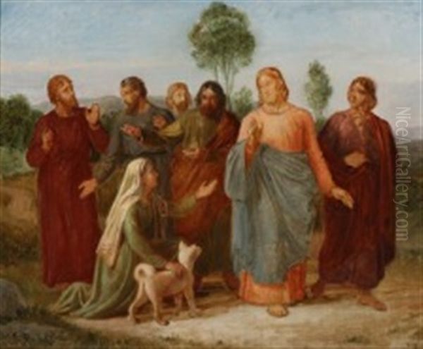 Christ And The Canaanite Woman - view 1