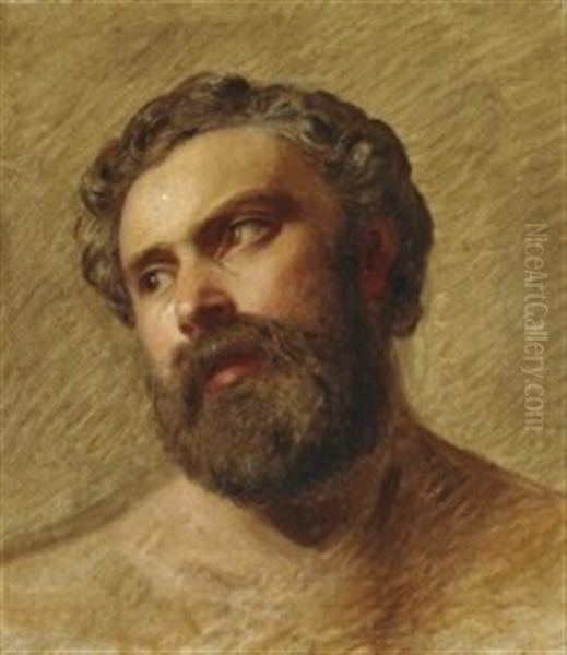 Study Of A Head Of Protagoras - view 1