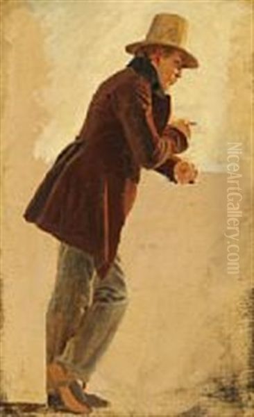 Portrait Of Marstrand In Full Figure - view 1
