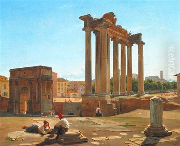 View From The Roman Forum - view 1