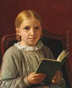 Portrait Of The Painter's Daughter Elise (1858-1948) Portrait Of The Painter's Daughter Elise (1858-1948)