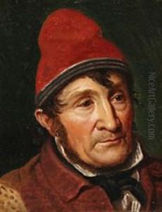 Portraet Af Jean Holm, Lem I Bombebossen.  Brystbilled, 3/4 Profil Mod Hojre