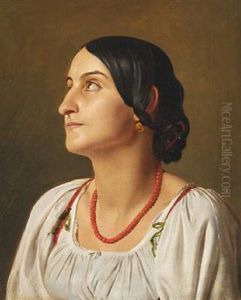 Kvinde Fra Sora by Constantin Hansen