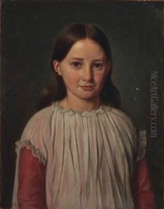 Portrait Of A Little Girl Presumably One Of The Painter's Daughters