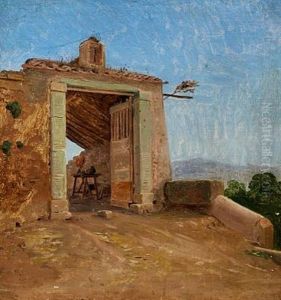 Italiensk Osteri by Constantin Hansen
