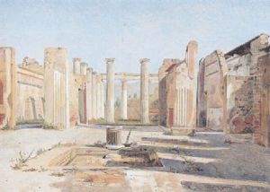 Et Hus I Pompeji (casa Di Adriane?)