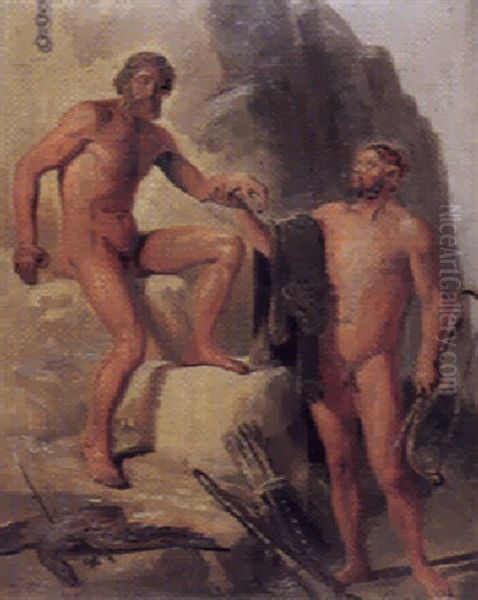 Prometheus Befries Af Herakles - view 1