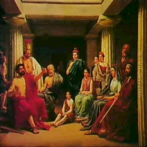 Odysseus Hos Faiakerne - view 1
