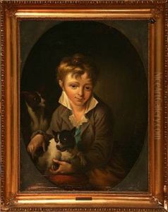 A Boy With Dog (after J.b. Greuze) A Boy With Dog (after J.b. Greuze)