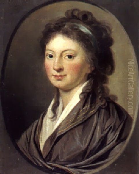 Portraet Af Christiane Brigitte Kaas F. Juul - view 1