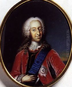 Portraet Af Christian Vi by Hans Christian (Vantore) Hansen