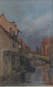 A Nuremberg Rialto by Wilfred Williams Ball