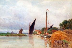 Norfolk Broads by Wilfred Williams Ball