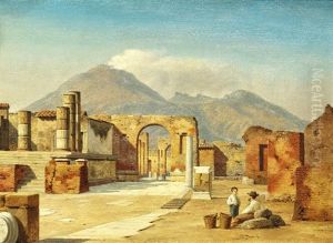 From Pompeii, A Father And Son Resting