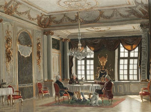 In Christian Vii's Banqueting Hall, Amalienborg Palace - view 1