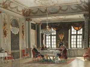 In Christian Vii's Banqueting Hall, Amalienborg Palace