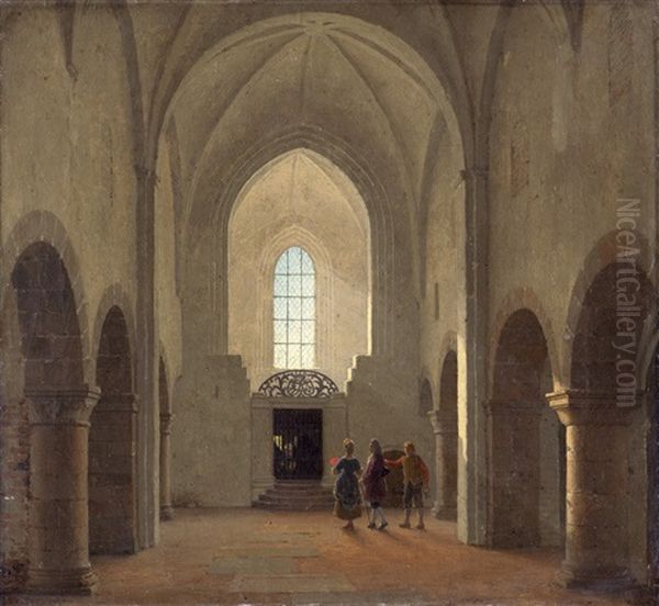 Interieur Der Vestervig Kirche Auf Der Danischen Insel Thy - view 1