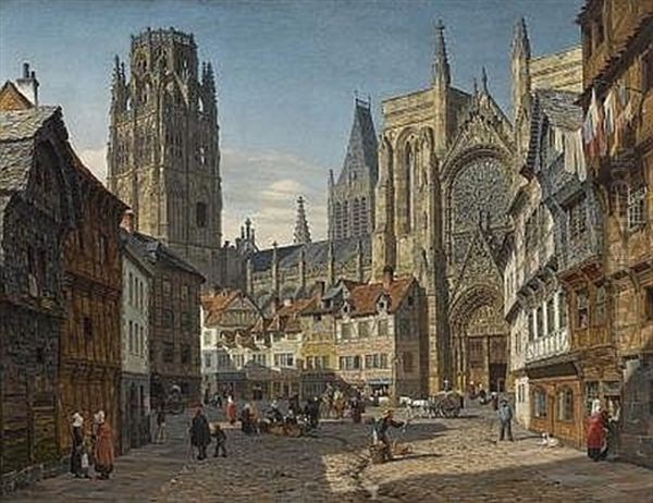 Kathedrale Von Rouen - view 1