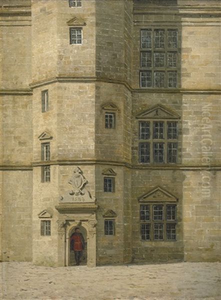 Blick In Den Innenhof Von Schloss Kronborg - view 1