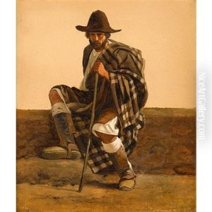 The Spanish Shepherd by Heinrich Hansen