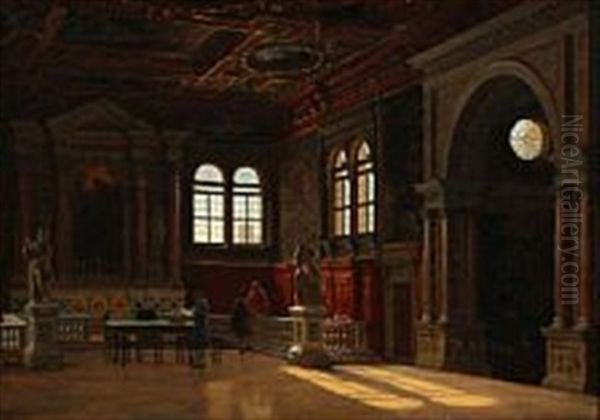 Interior From A Italian Renaisance Hall - view 1