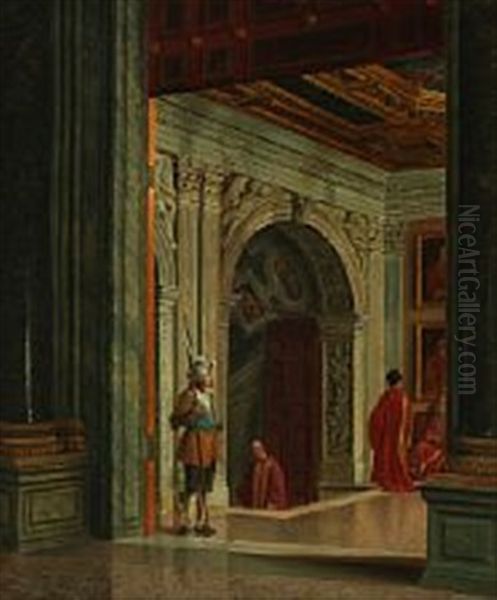 Fra Dogepaladset I Venedig - view 1