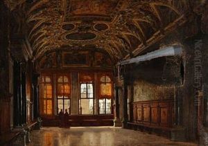 Sala Delle Quattro Porte I Dogepaladset I Venedig