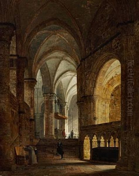 Parti Ved Den Sorte Prindses Monument I Cathedralen I Canterbury - view 1
