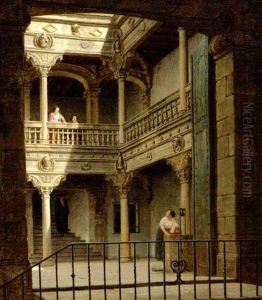 Marquis Del Arcos Gaard I Segovia by Heinrich Hansen