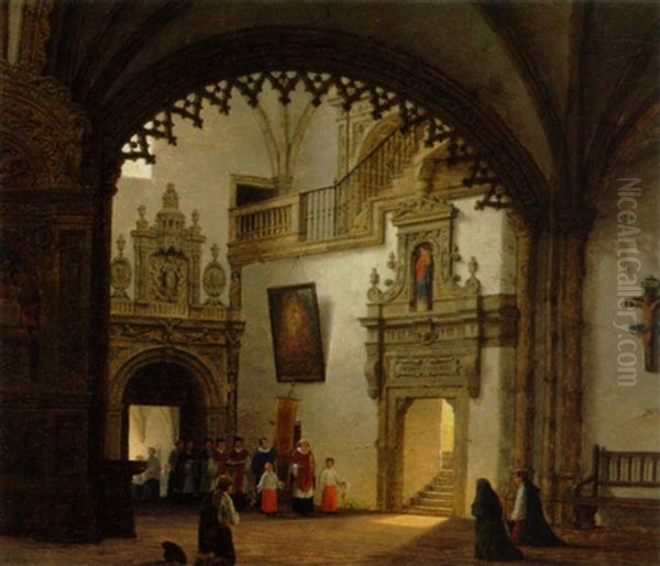 Procession I Domkirken I Sevilla - view 1