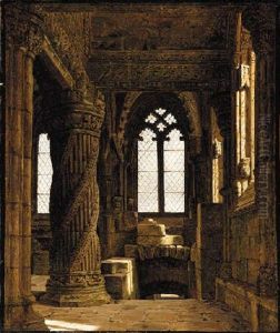 Roslin Chapel, Scotland by Heinrich Hansen