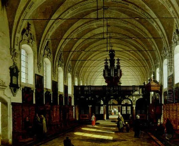 Interior Fra St. Jacques Kirke I Antwerpen - view 1