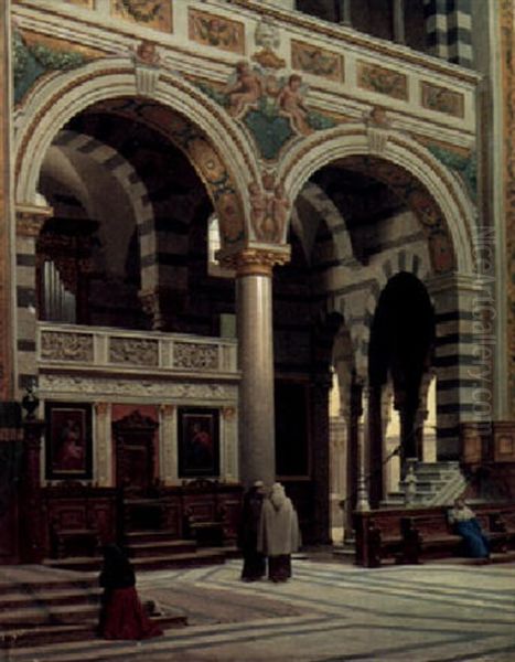 Interior Of The Dome In Pisa - view 1
