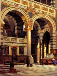 Interior Fra Domkirken I Pisa