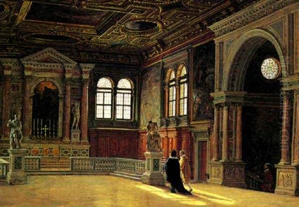 Interior Fra Scuola Sct. Rocco I Venedig - view 1