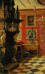 Interior Fra Rosenborg by Heinrich Hansen