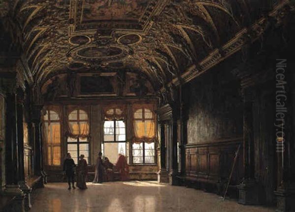 Sala Delle Quattro Porte, Palazzo Ducale, Venezie - view 1