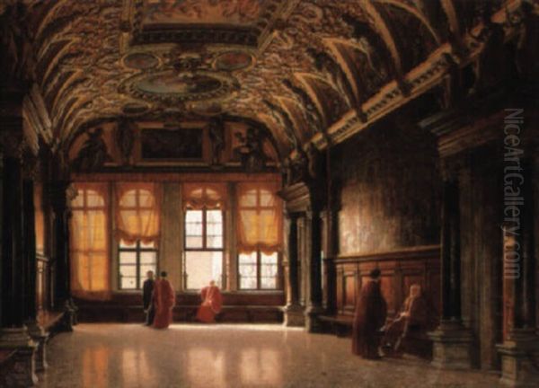 The Sala Delle Quattro Porte, The Doge's Palace - view 1